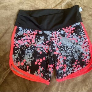 Babalu black/coral active short XS-S